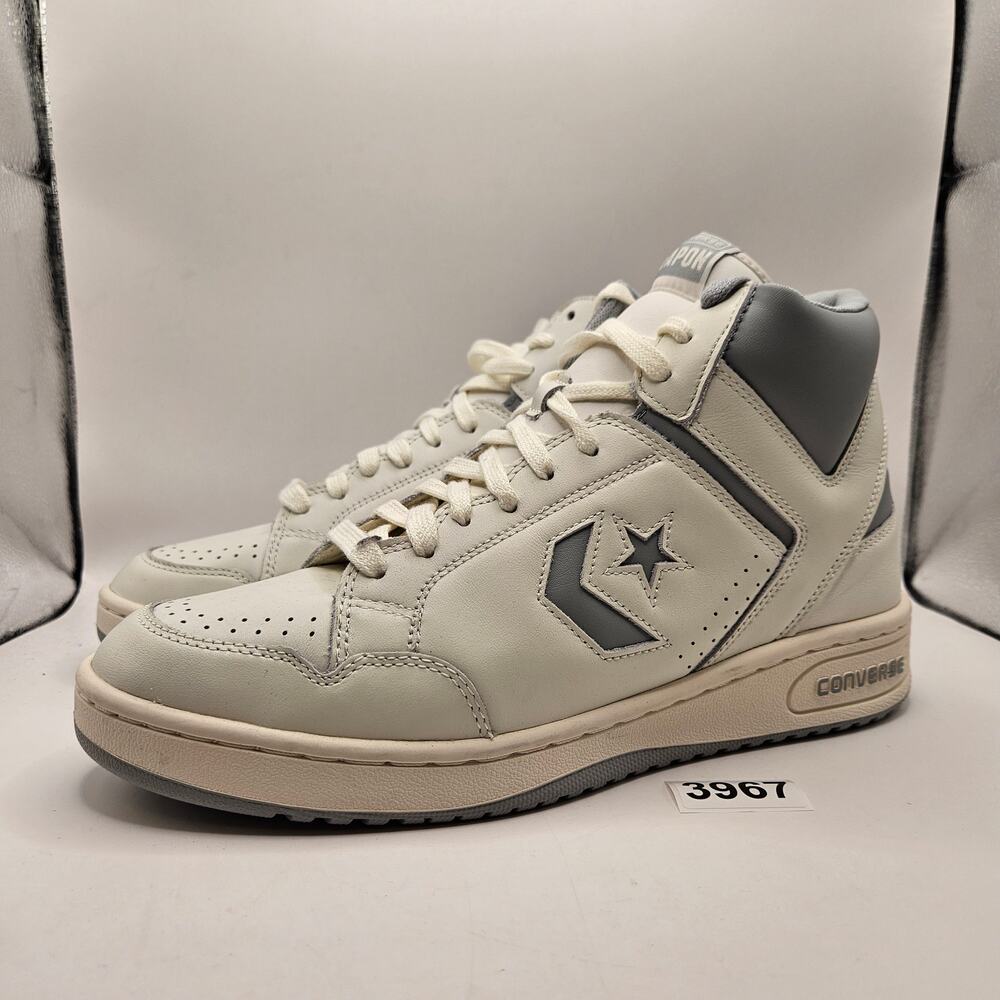 CONVERSE MEN'S 11.5 WEAPON HIGH OLD MONEY PACK ASH STONE A04397C NWOB